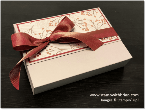 Card Box for Stampin' Up! Note Cards, Brian King