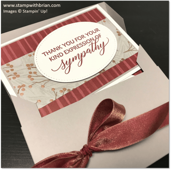 Card Box for Stampin' Up! Note Cards, Brian King