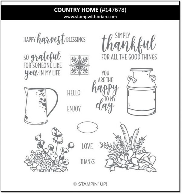 Country Home, Stampin' Up! 147678