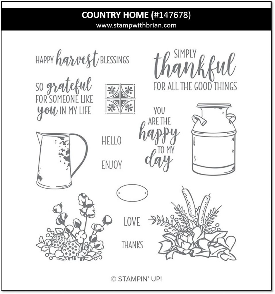 Country Home, Stampin' Up! 147678