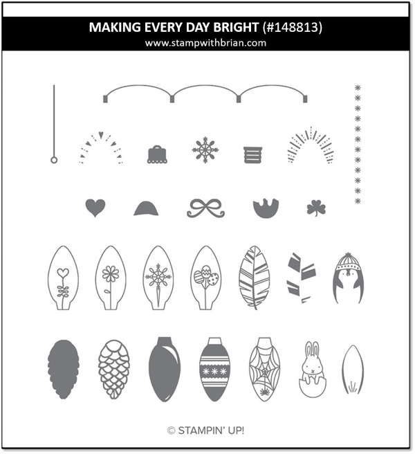 Making Every Day Bright, Stampin' Up! 148813