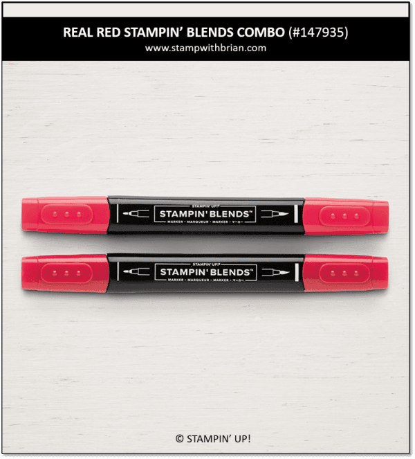 Real Red Combo Pack Stampin' Blends, Stampin' Up! 147935