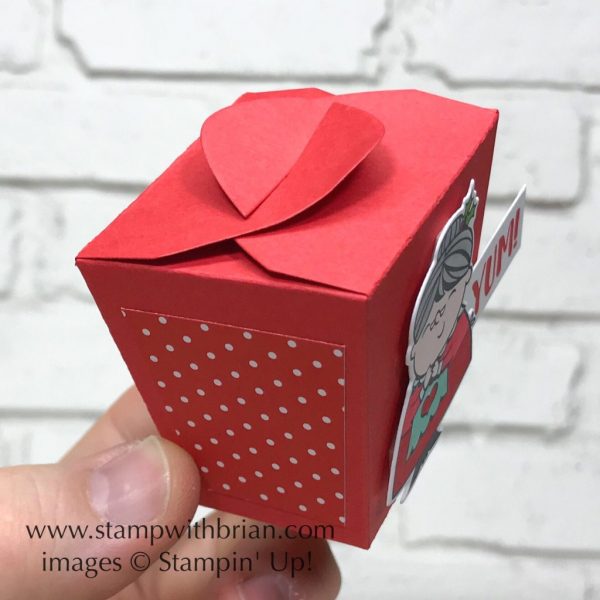 Signs of Santa, Takeout Treats, Takeout Thinlits Dies, Stampin' Up!, Brian King