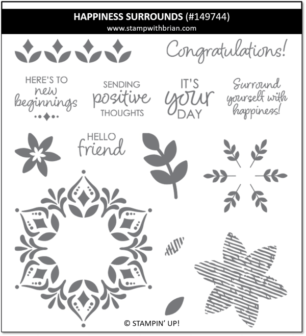 Happiness Surrounds, Stampin' Up!, 149744