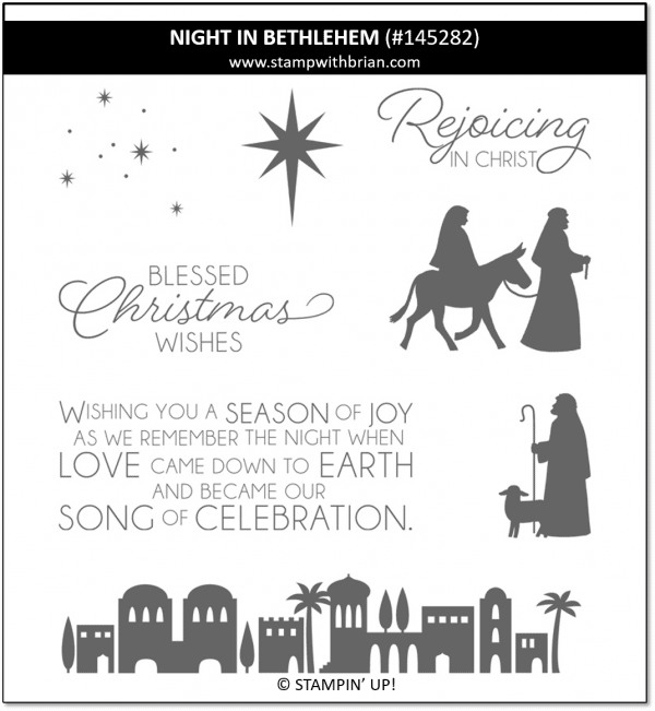 Night in Bethlehem, Stampin' Up!, 145282 Night in Bethlehem, Stampin' Up!, 145282