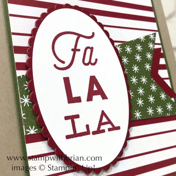 Sincerely Santa, Stampin' Up!, Brian King, Christmas card Sincerely Santa, Stampin' Up!, Brian King, Christmas card
