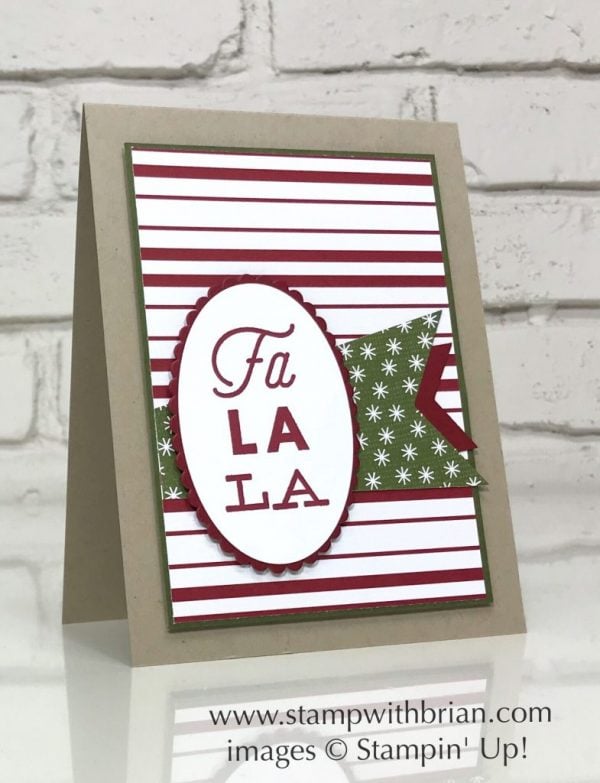 Sincerely Santa, Stampin' Up!, Brian King, Christmas card Sincerely Santa, Stampin' Up!, Brian King, Christmas card