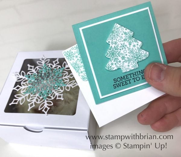 Snowfall Thinlits, Baker's Boxes, Stampin' Up!