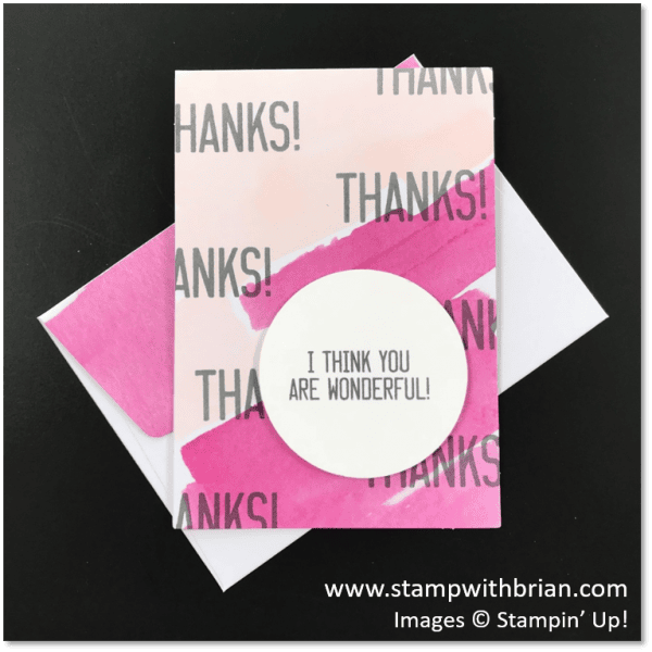 Soft Sayings Card Kit Alternative Projects, Stampin' Up!, Brian King