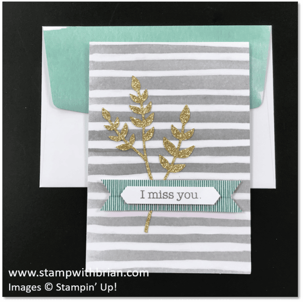 Soft Sayings Card Kit Alternative Projects, Stampin' Up!, Brian King