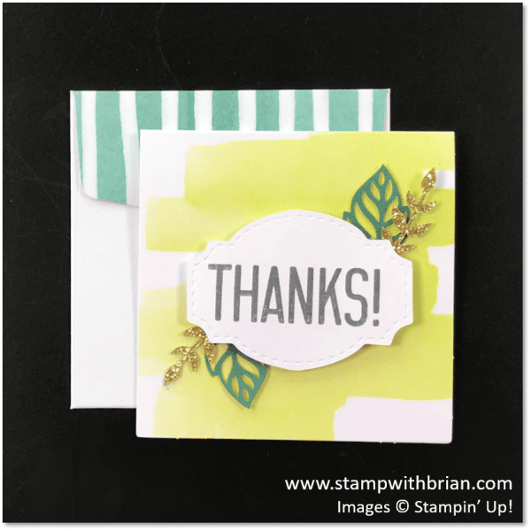 Soft Sayings Card Kit Alternative Projects, Stampin' Up!, Brian King