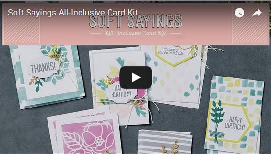 Soft Sayings Kit, Stampin' Up!