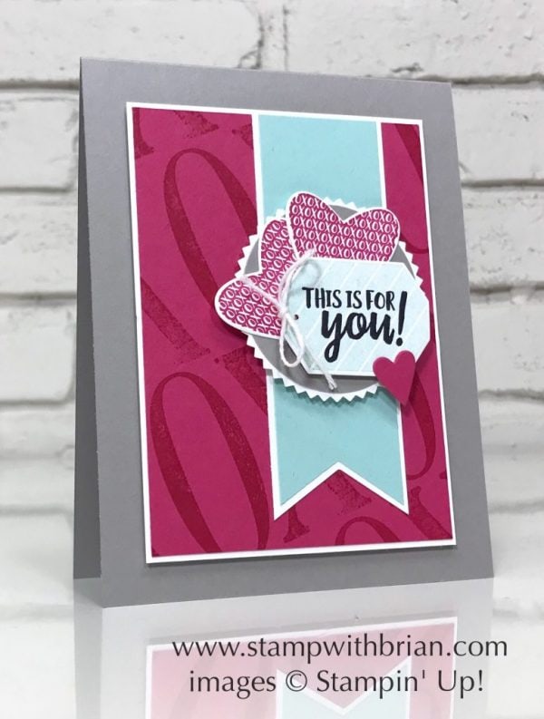 Takeout Treats, Letters for You, Stampin' Up!, Brian King