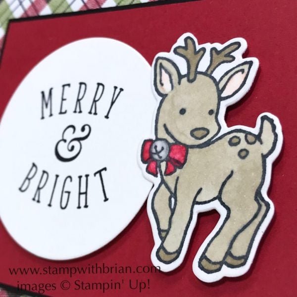 Another Wonderful Year, Seasonal Chums, Stampin' Up!, Brian King, cute Christmas card