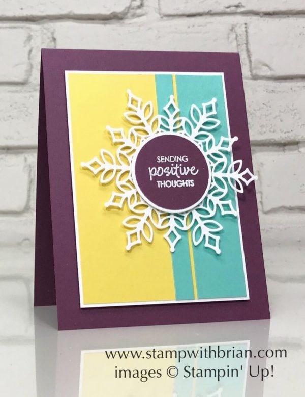 Happiness Surrounds, Snowfall Thinlits Dies, Stampin' Up!, Brian King