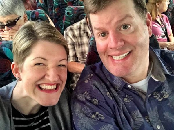 Julie DiMatteo and Brian King headed to Epcot