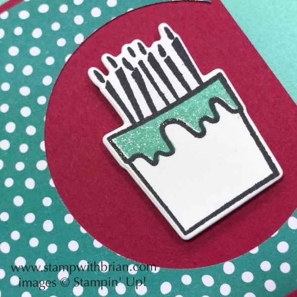 Perennial Birthday, Blow Out the Candles, Stampin' Up!, Brian King, birthday card