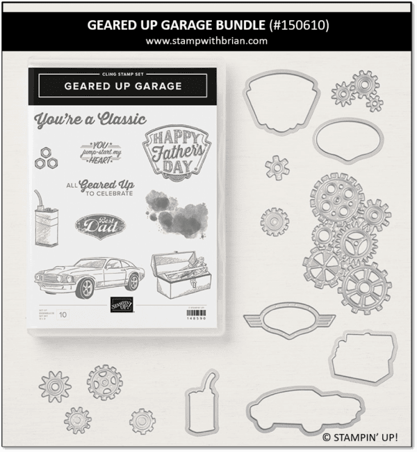 Geared Up Garage Bundle, Stampin' Up! 150610