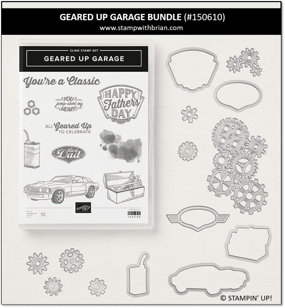 Geared Up Garage Bundle, Stampin' Up! 150610
