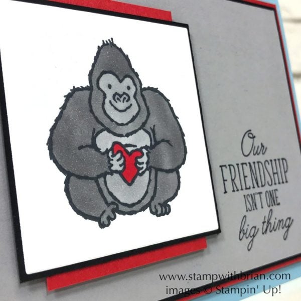 Hey Love, Beauty Abounds, Stampin' Up!, Brian King, Valentine's Day card