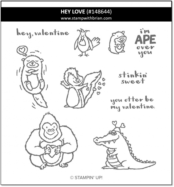 Hey Love, Stampin' Up! 148644 Hey Love, Stampin' Up! 148644