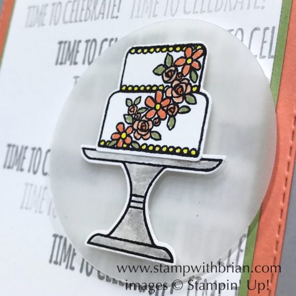 Piece of Cake Bundle, Itty Bitty Birthdays, Stampin' Up!, Brian King, birthday card Piece of Cake Bundle, Itty Bitty Birthdays, Stampin' Up!, Brian King, birthday card