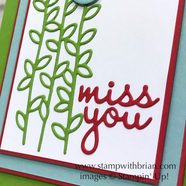 Well Said Bundle, Stampin' Up!, Brian King