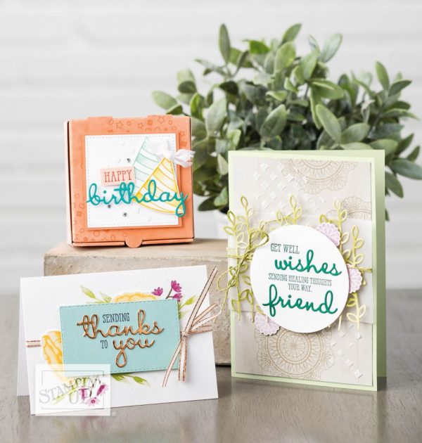 Well Said Bundle samples, Stampin' Up! Well Said Bundle samples, Stampin' Up!