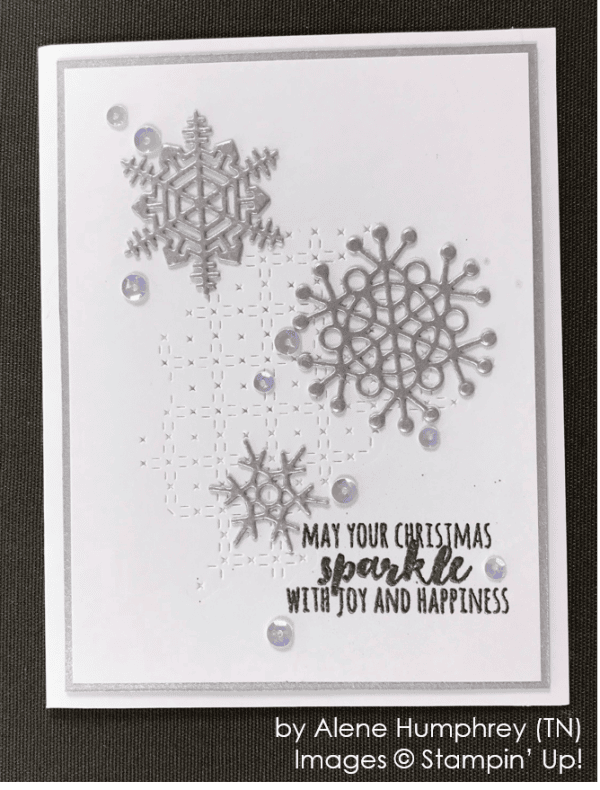 by Alene Humphrey, Stampin' Up! One-by-One Holiday Card Swap