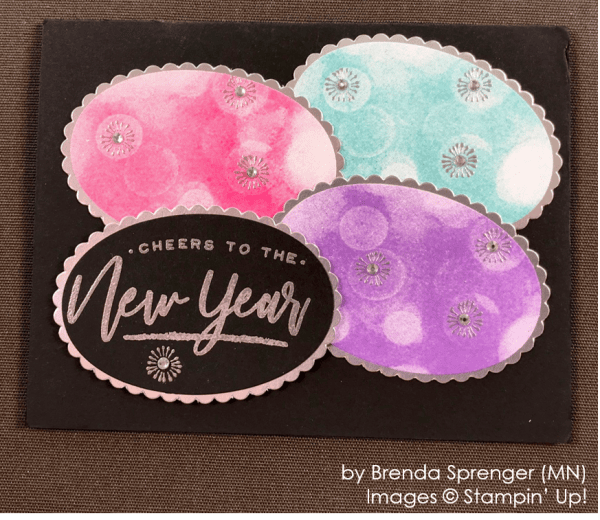 by Brenda Sprenger, Stampin' Up! One-by-One Holiday Card Swap