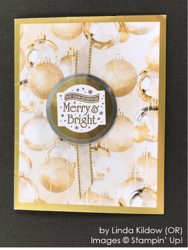 by Linda Kildow, Stampin' Up! One-by-One Holiday Card Swap