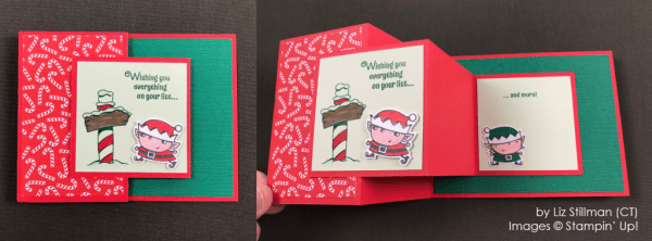 by Liz Stillman, Stampin' Up! One-by-One Holiday Card Swap