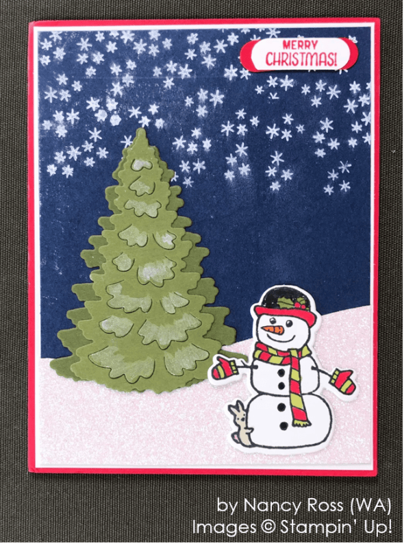 by Nancy Ross, Stampin' Up! One-by-One Holiday Card Swap