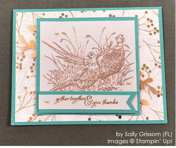 by Sally Grissom, Stampin' Up! One-by-One Holiday Card Swap