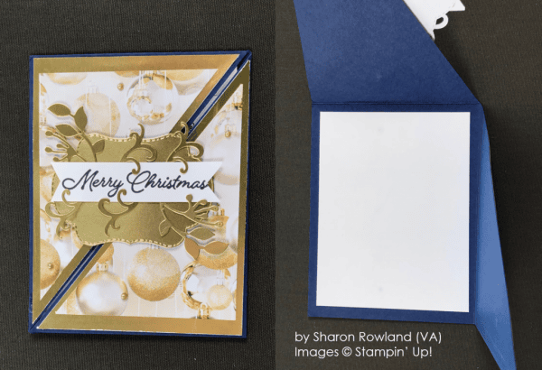 by Sharon Rowland, Stampin' Up! One-by-One Holiday Card Swap
