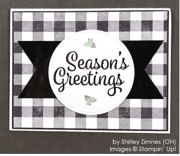 by Shirley Zimnes, Stampin' Up! One-by-One Holiday Card Swap