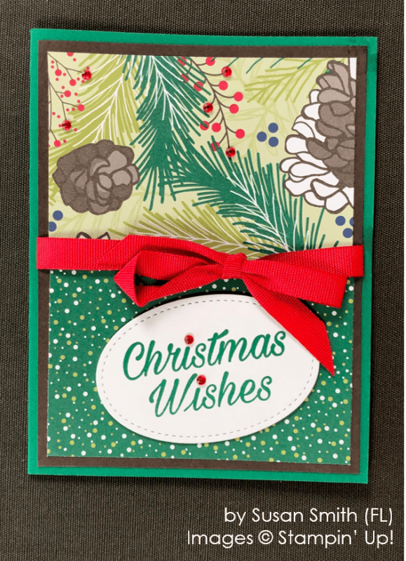 by Susan Smith, Stampin' Up! One-by-One Holiday Card Swap