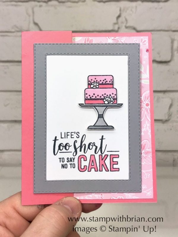 Amazing Life Bundle, Piece of Cake Bundle, Stampin' Up!, Brian King