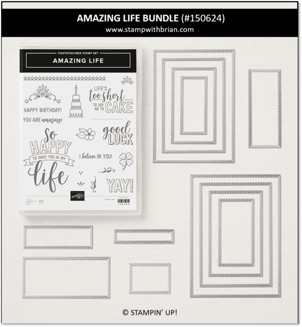 Amazing Life Bundle, Stampin' Up! 150624