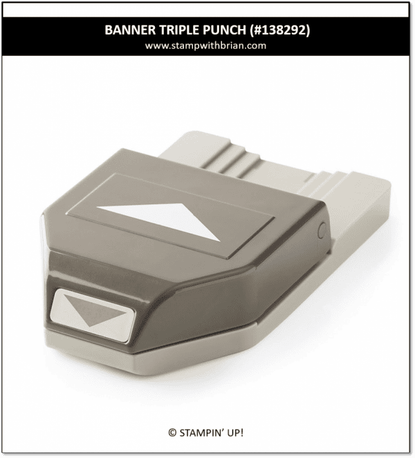 Banner Triple Punch, Stampin' Up! 138292 Banner Triple Punch, Stampin' Up! 138292