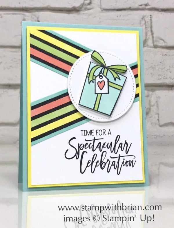 Birthday Cheer, Botanical Butterfly Designer Series Paper, Stampin' Up!, Brian King