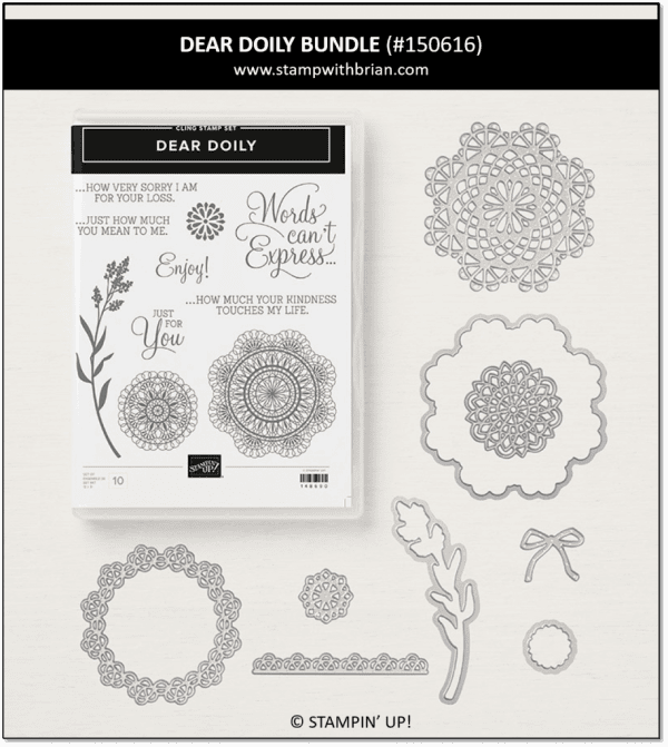 Dear Doily Bundle, Stampin' Up! 150616