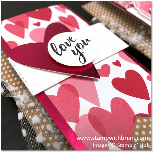 Forever Lovely Pillow Boxes, Stampin' Up!, Brian King, Valentine's Day Gifts