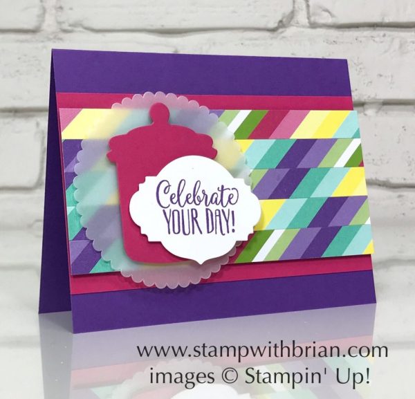 Hello Cupcake, Jar of Sweets Framelits Dies, How Sweet it Is Designer Series Paper, Stampin' Up!, Brian King