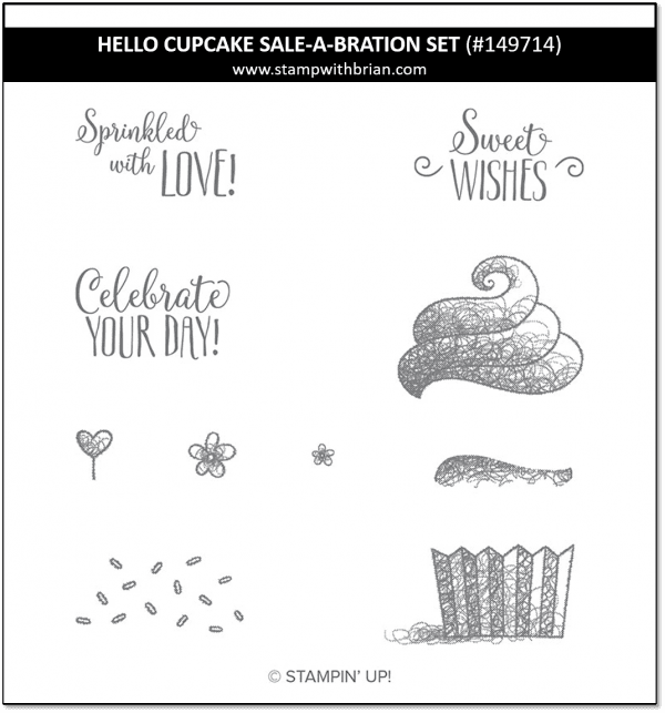 Hello Cupcake, Stampin' Up! 149714