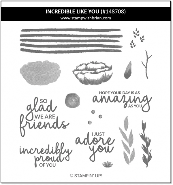 Incredible Like You, Stampin' Up!, 148708