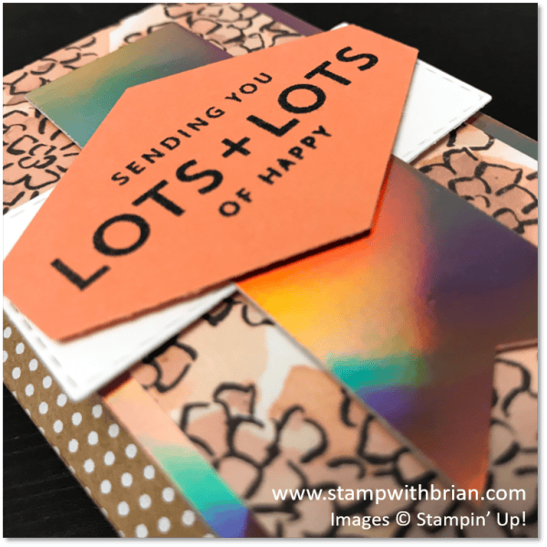 Share What You Love Pillow Box, Lots of Happy, Stampin' Up!, Brian King