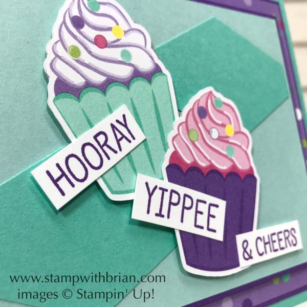 Birthday Cheer, How Sweet It Is Designer Series Paper, Stampin' Up!, Brian King Birthday Cheer, How Sweet It Is Designer Series Paper, Stampin' Up!, Brian King