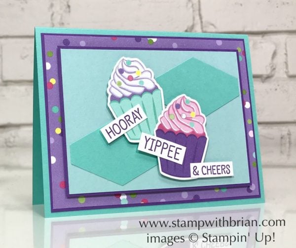 Birthday Cheer, How Sweet It Is Designer Series Paper, Stampin' Up!, Brian King