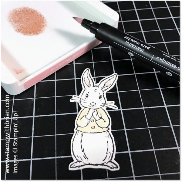 Add a touch of color with a Blender Pen, Fable Friends, Forever Lovely, Stampin' Up!, Brian King